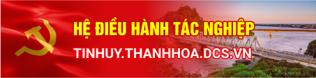 Hệ thống thông tin điều hành tác nghiệp Tỉnh ủy Thanh Hóa