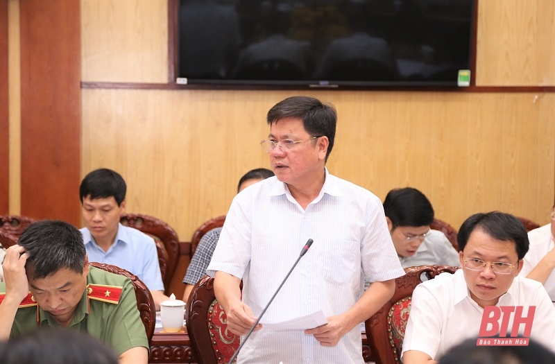 UBND tỉnh họp chuyên đề tháng 8-2022: Cho ý kiến vào một số tờ trình, đề án phát triển kinh tế - xã hội tỉnh Thanh Hóa